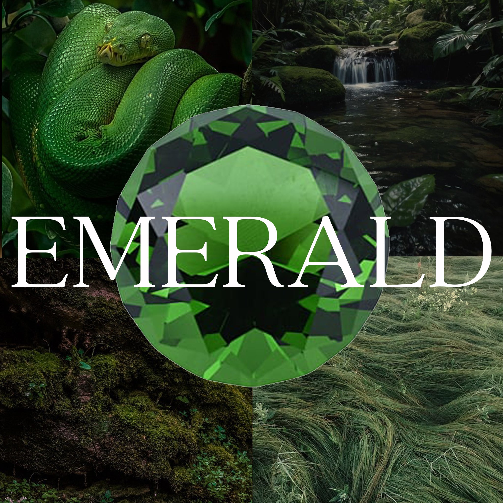 Emerald Temple Earrings